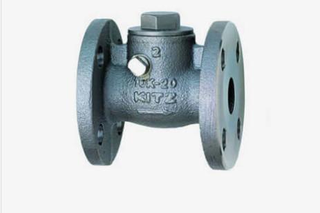 Van một chiều dạng cánh lật bằng inox nối bích UOB